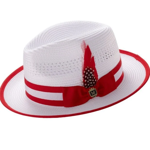 New Colorful Feather Jazz Hat For Sun Protection — image 8
