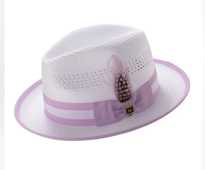 New Colorful Feather Jazz Hat For Sun Protection — image 5
