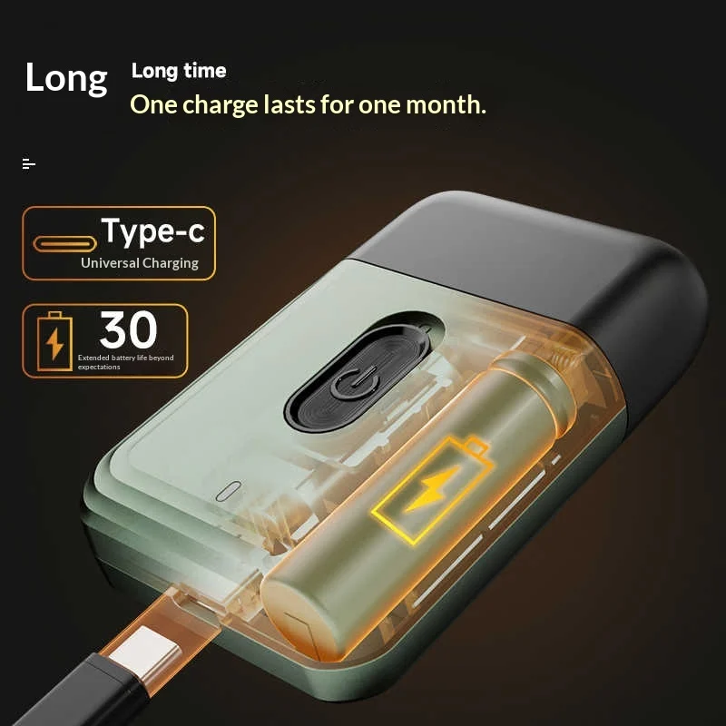 New Dual-blade Electric Mens Shaver — image 2