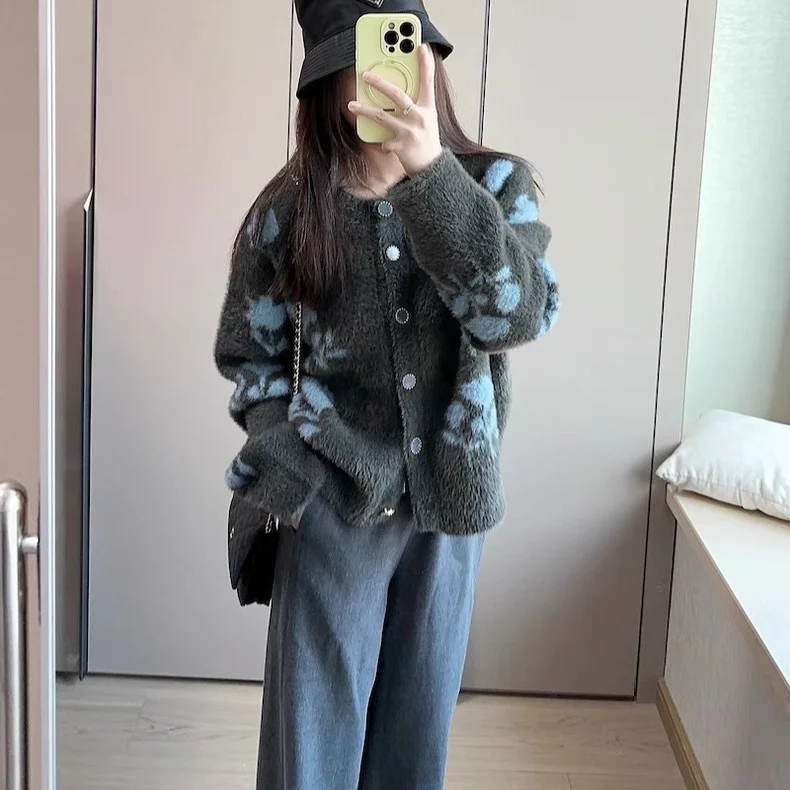 New Fallwinter Korean-style Versatile Sweater Coat — image 4