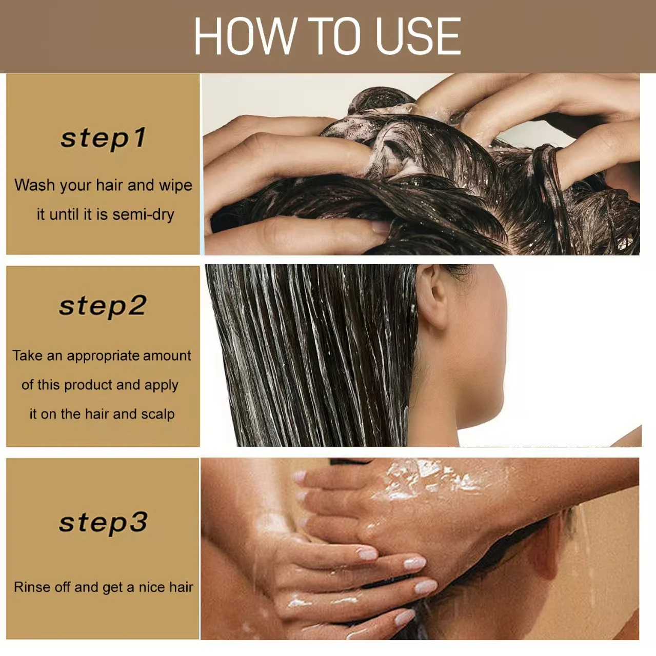 New-formula Color-safe Hair Mask In English — image 3