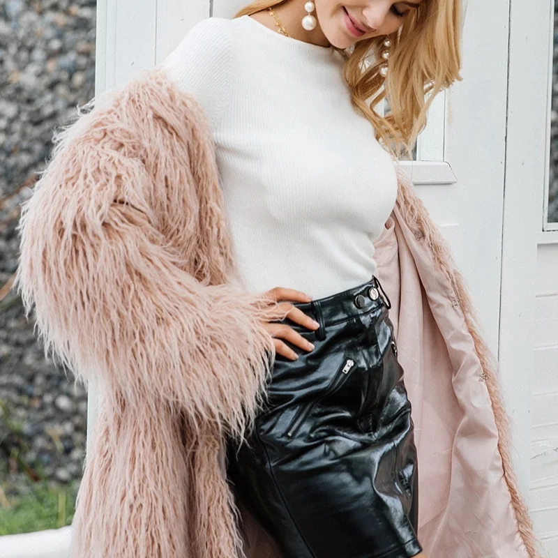 New Haining Fur Coat Mid-length Style — image 5