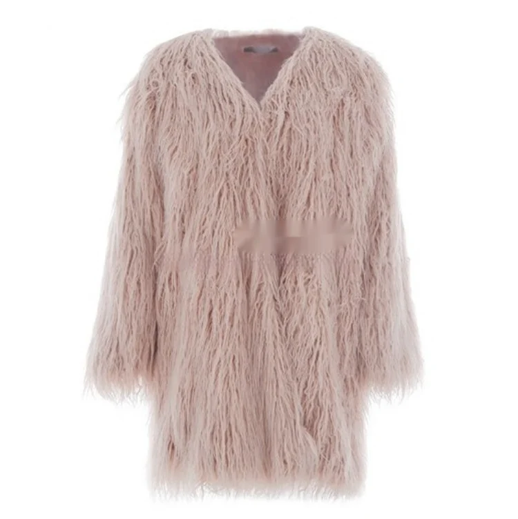 New Haining Fur Coat Mid-length Style — image 6