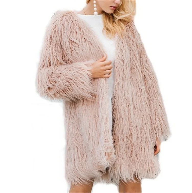 New Haining Fur Coat Mid-length Style — image 1