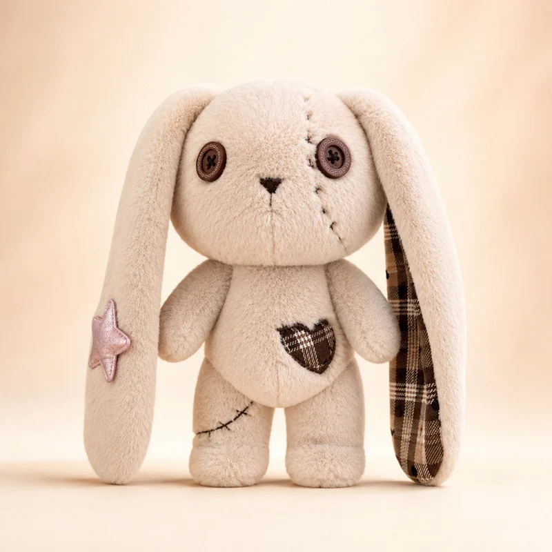 New Halloween Patch Rabbit Doll — image 1