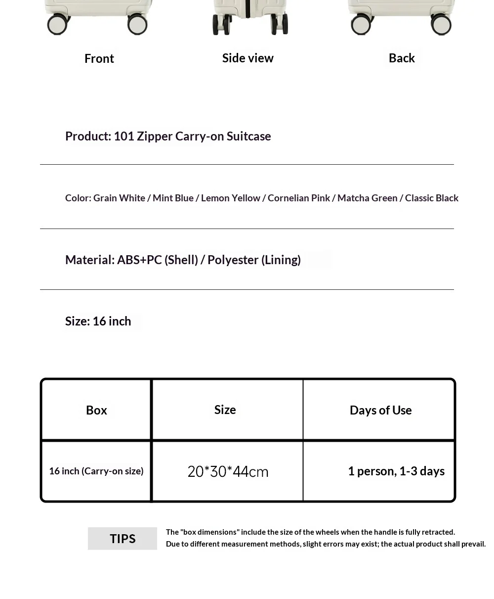 New Lightweight Suitcase For Boarding, Travel Luggage, Women's Quiet, Children's Small… — image 2