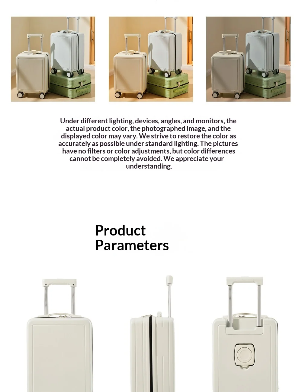 New Lightweight Suitcase For Boarding, Travel Luggage, Women's Quiet, Children's Small… — image 7