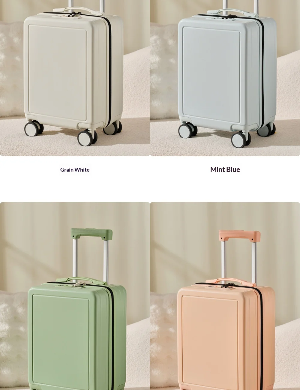 New Lightweight Suitcase For Boarding, Travel Luggage, Women's Quiet, Children's Small… — image 8