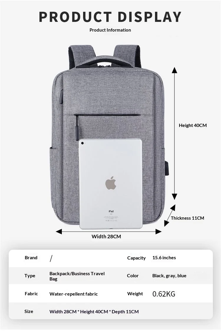 New Men's Backpack With Large Capacity, Multifunctional Backpack, Business Computer… — image 2