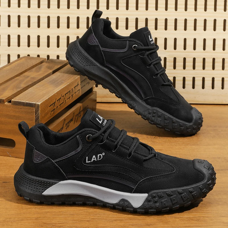 New Men's Safety Work Shoes, Comfortable Versatile Mesh Casual Sneakers, Anti-slip… — image 2