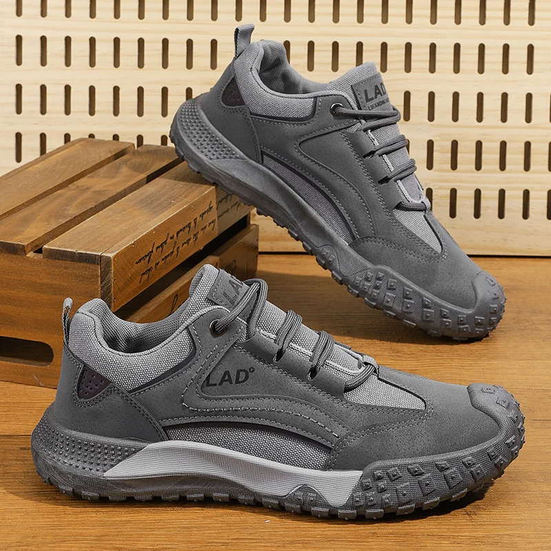 New Men's Safety Work Shoes, Comfortable Versatile Mesh Casual Sneakers, Anti-slip… — image 5