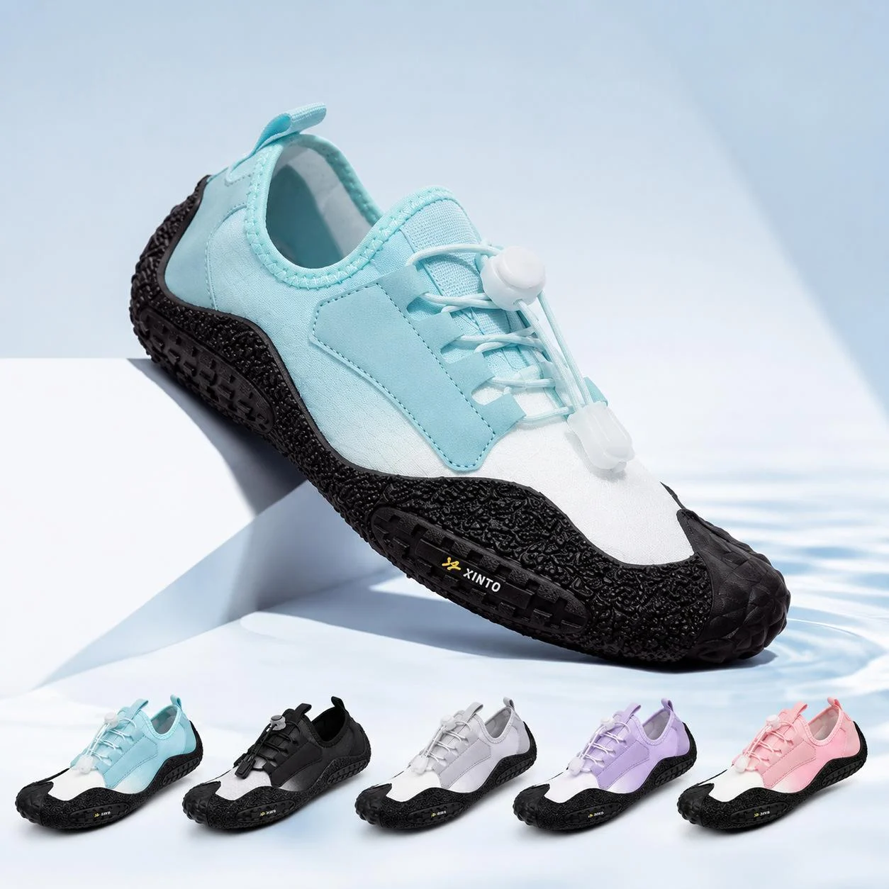 New Mens And Womens Beach Shoe Socks Skin-friendly Stream-walking Shoes — image 5