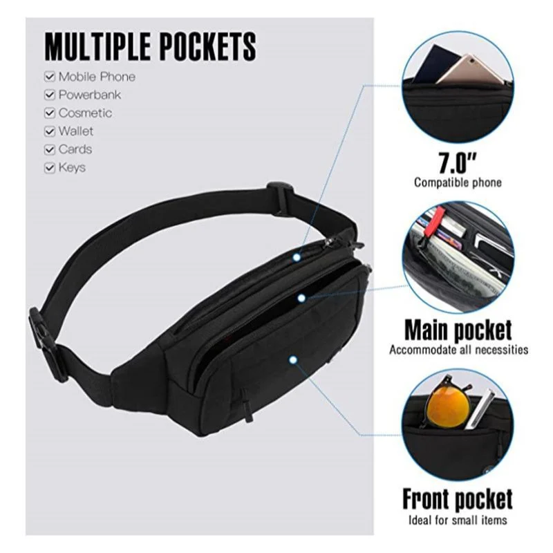 New Mens Waist Bag Outdoor Multi-purpose Pack — image 1