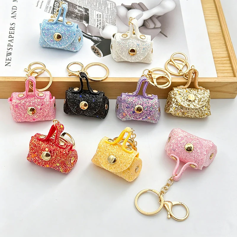 New Minimalist Mini Coin Purse Keychain Pendant — image 3
