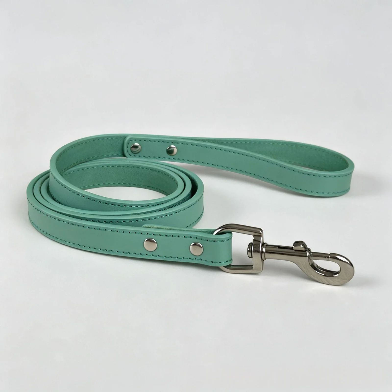 New Multi-color Genuine Leather Pet Leash — variant image