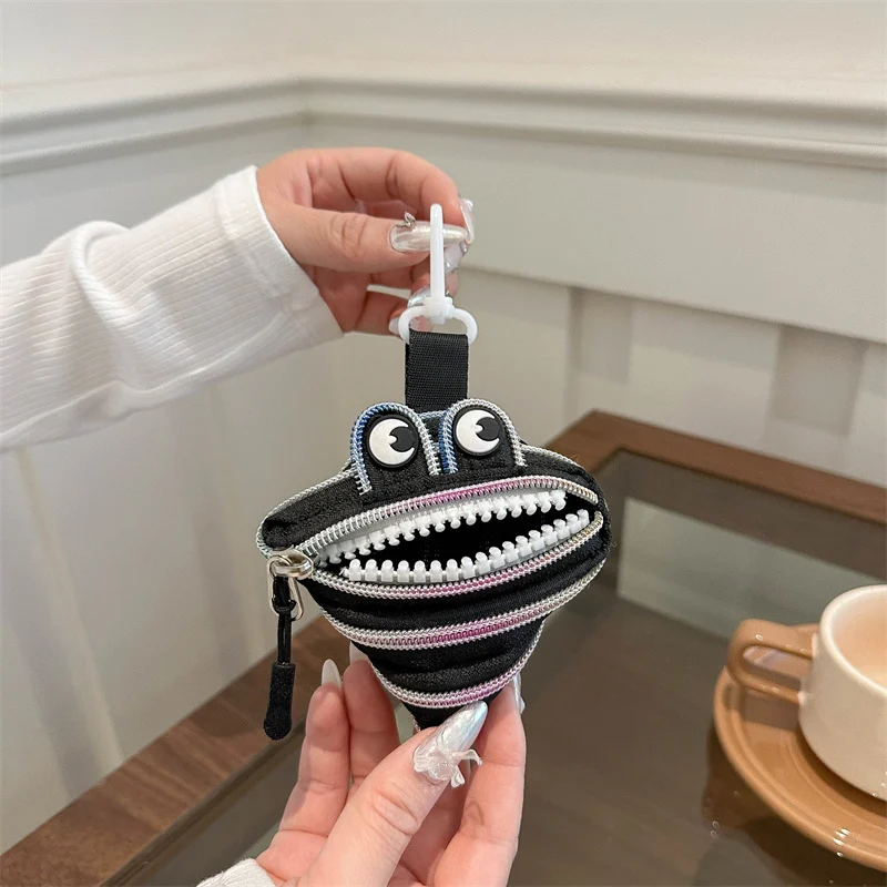 New Personalized Monster Zipper Charm Creative And Compact Pendant — image 2