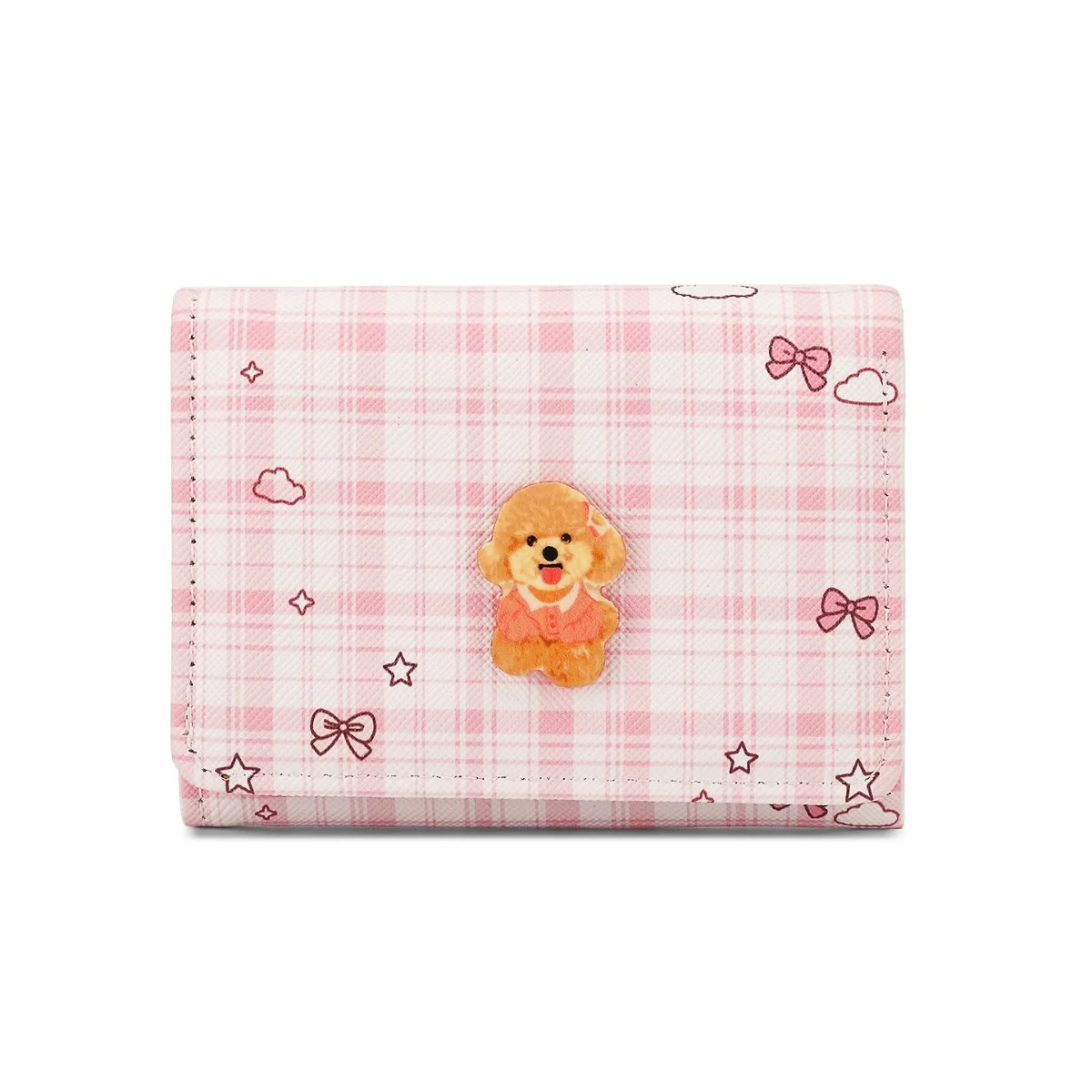 New Plaid Short Wallet For Dogs, Womens — image 3