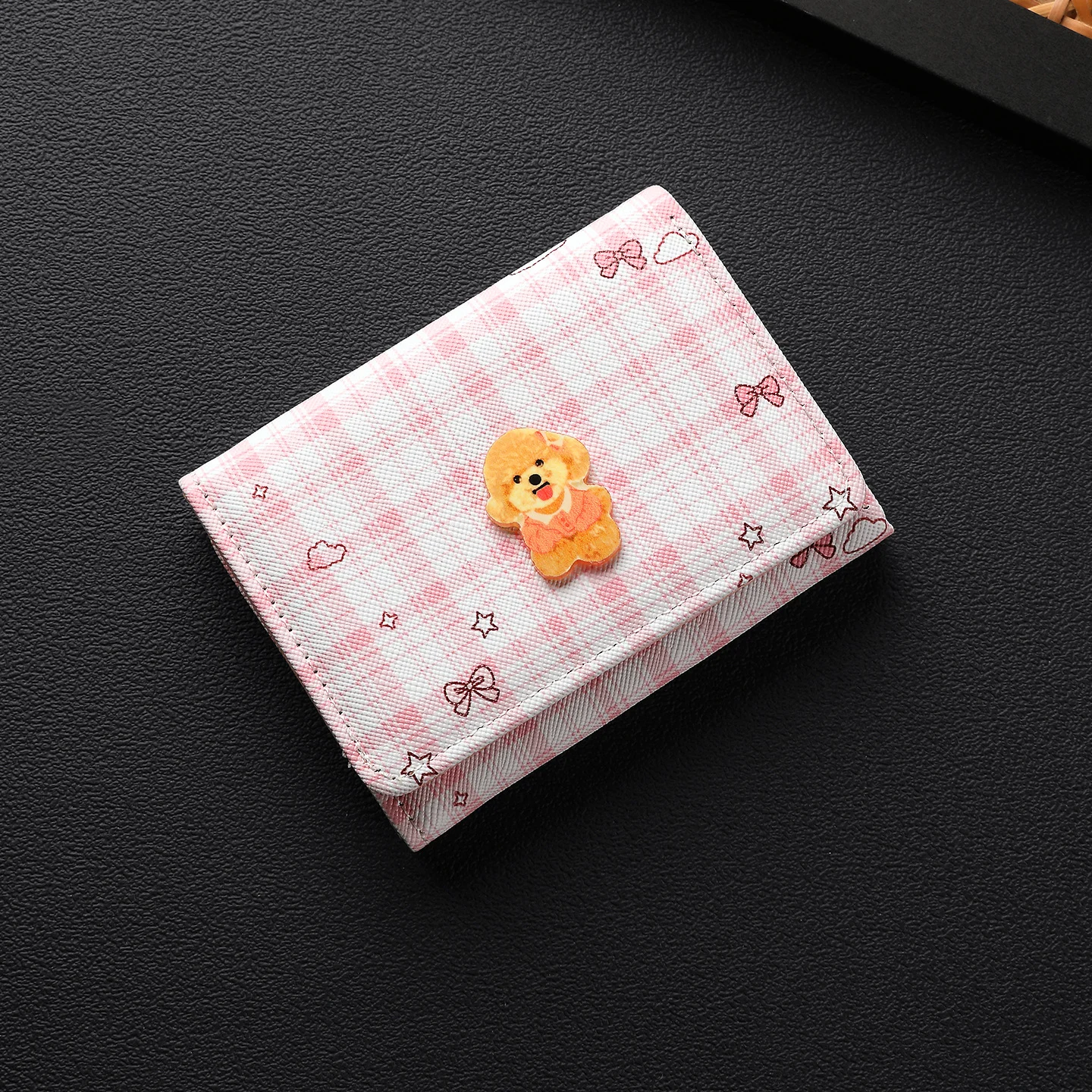 New Plaid Short Wallet For Dogs, Womens — image 5
