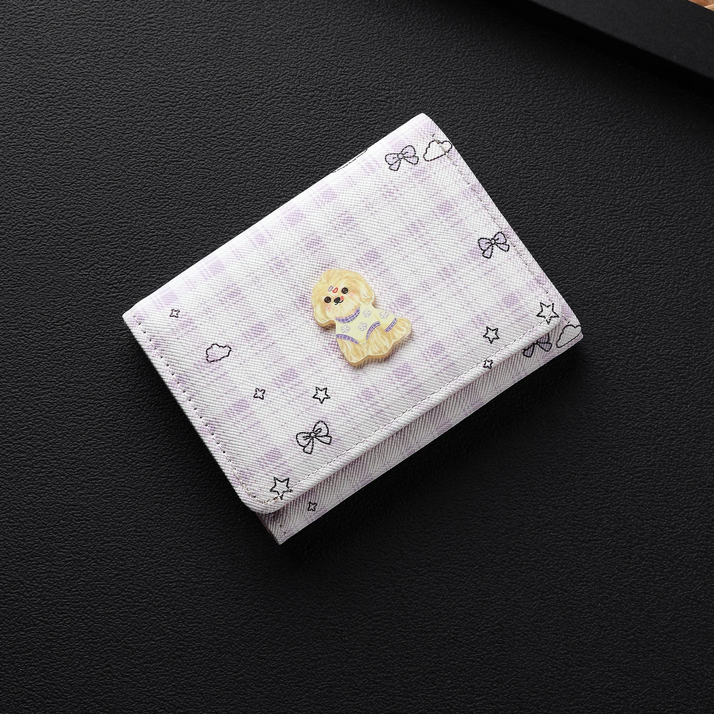New Plaid Short Wallet For Dogs, Womens — variant image