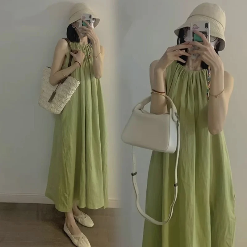 New Plus Size Sleeveless Vest Skirt — image 4