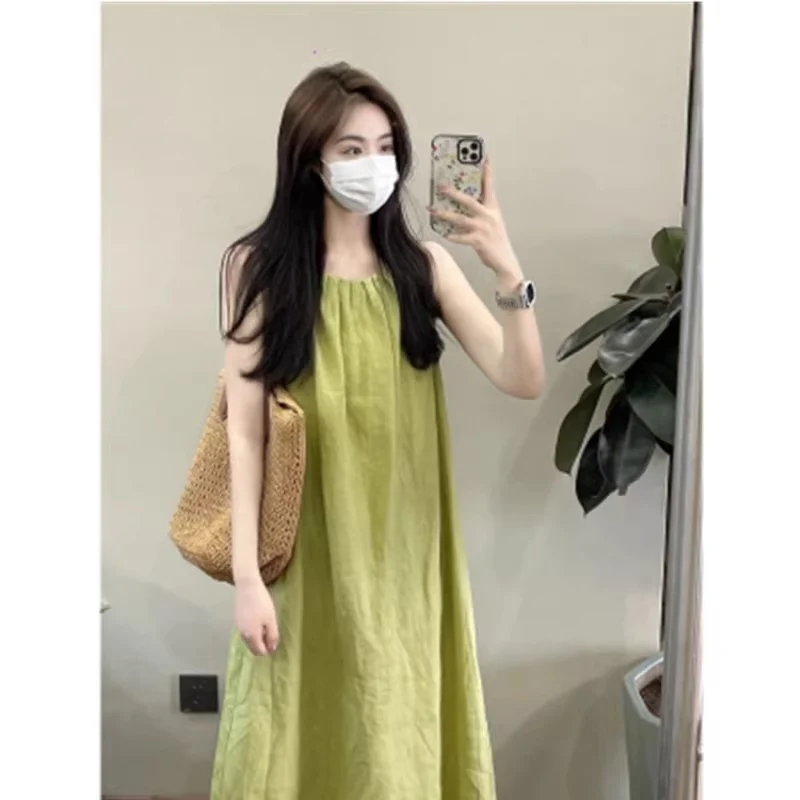 New Plus Size Sleeveless Vest Skirt — image 2