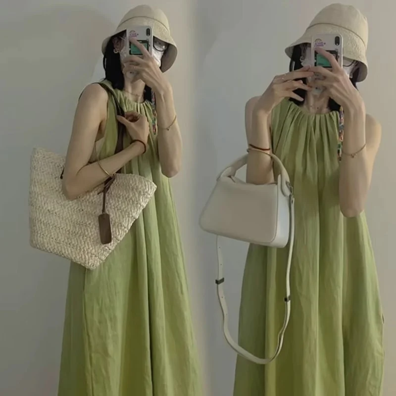 New Plus Size Sleeveless Vest Skirt — image 8