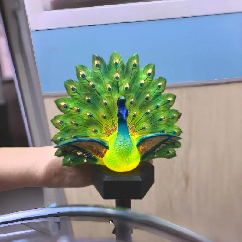 New Product Solar Peacock Garden Sculpture — image 3