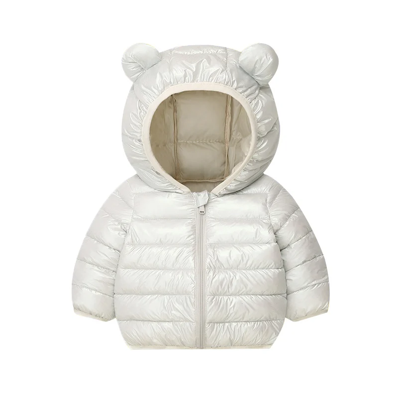 New Spring Autumn And Winter Solid-color Versatile Cotton Coat For Children — image 2