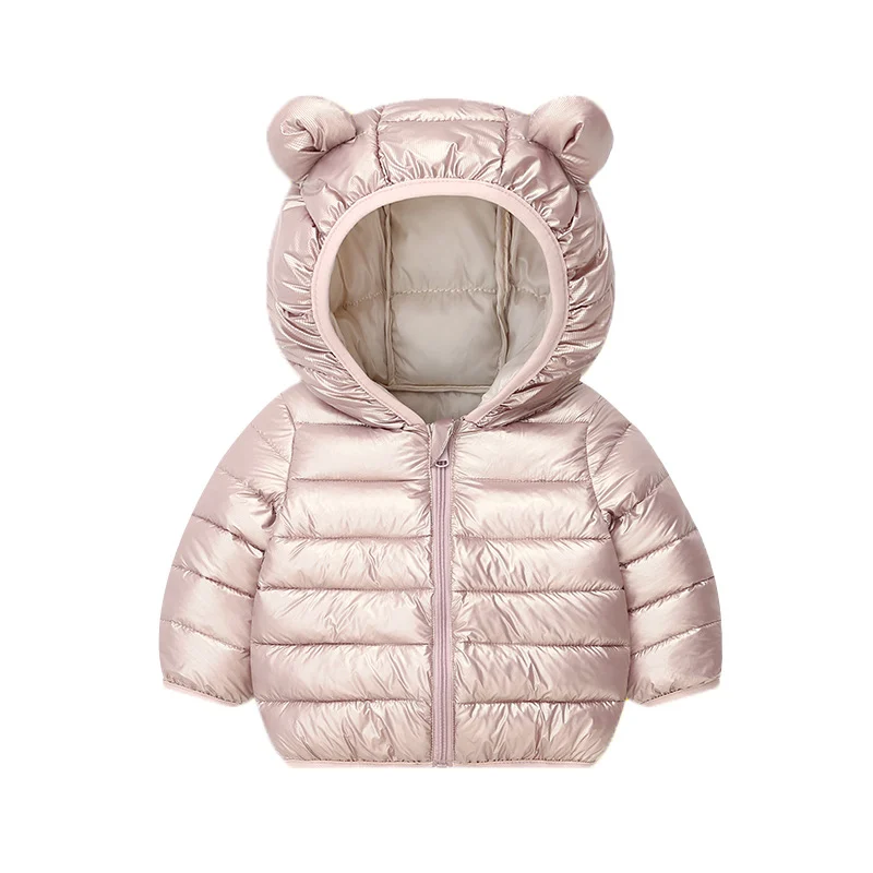 New Spring Autumn And Winter Solid-color Versatile Cotton Coat For Children — image 4