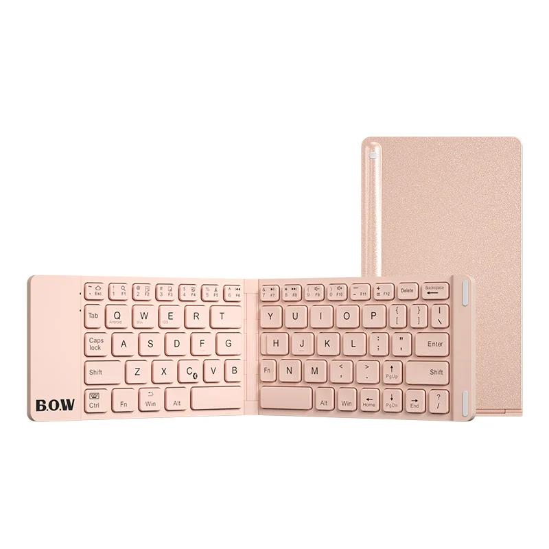 New Style Folding Bluetooth Keyboard And Mouse Set Wireless Mute Portable For Business… — image 2