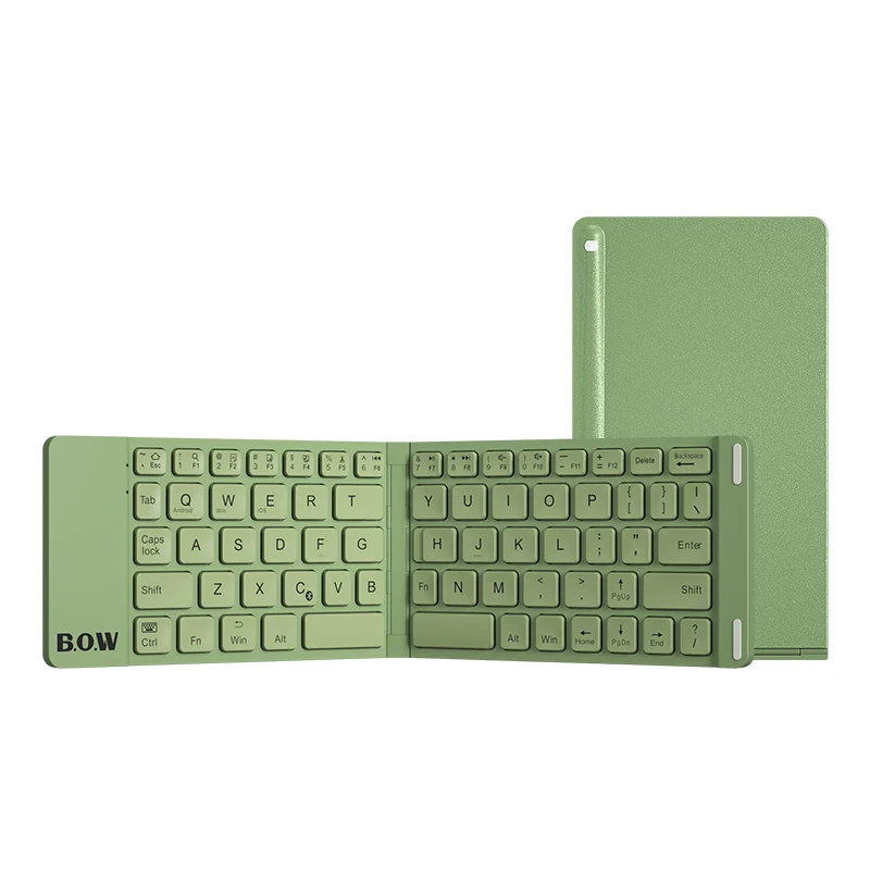 New Style Folding Bluetooth Keyboard And Mouse Set Wireless Mute Portable For Business… — image 4