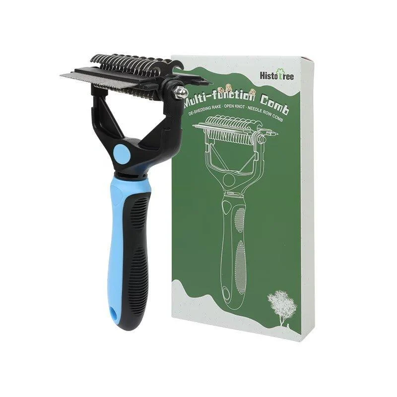 New-style Pet De-matting Comb Cat Grooming Brush — image 8