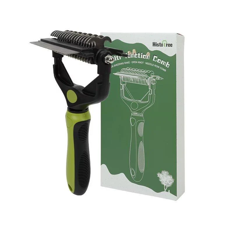 New-style Pet De-matting Comb Cat Grooming Brush — image 4