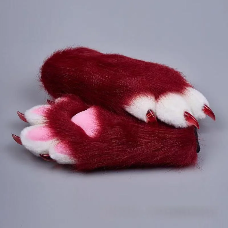 New-style Ready-made Animal Claw Squeaky Gloves With Fingernails — image 2