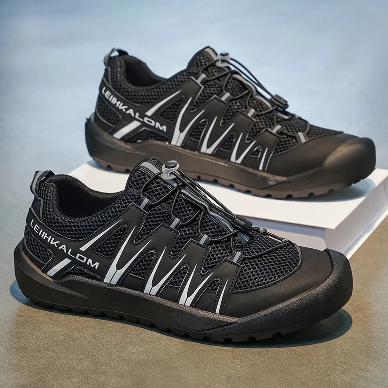 New Summer Light Luxury High-end Men Sneakers, Fashion Versatile Comfort Mesh Spliced… — image 2