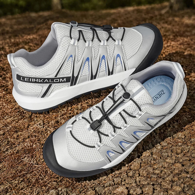 New Summer Light Luxury High-end Men Sneakers, Fashion Versatile Comfort Mesh Spliced… — image 5