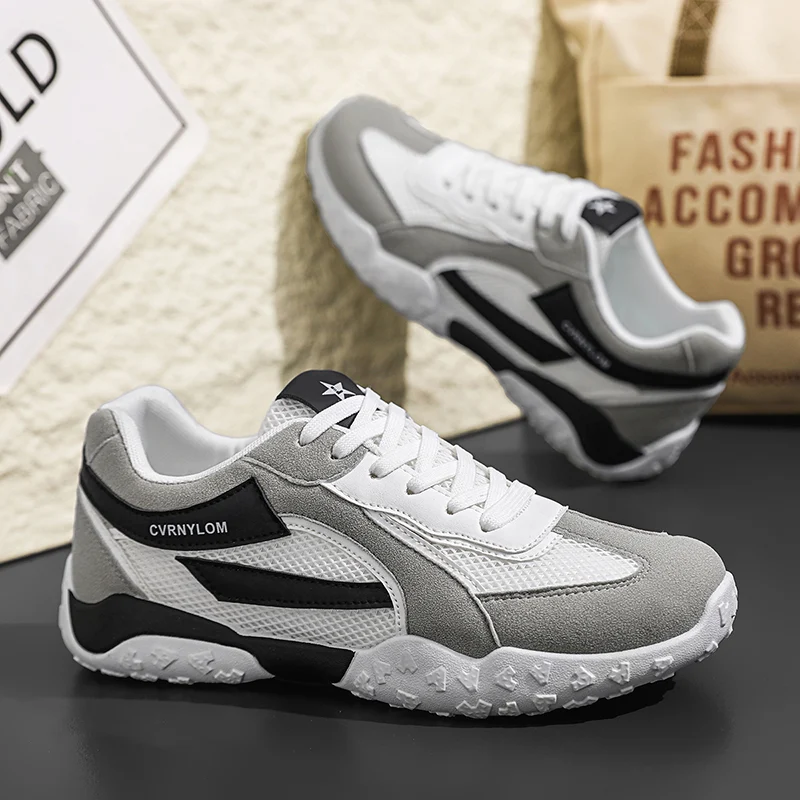 New Summer Men's Shoes, Breathable Mesh Skate Fashion Casual Comfortable Versatile Dad… — image 1