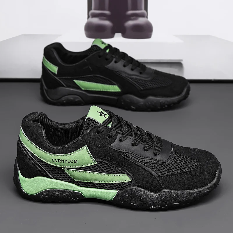 New Summer Men's Shoes, Breathable Mesh Skate Fashion Casual Comfortable Versatile Dad… — image 3