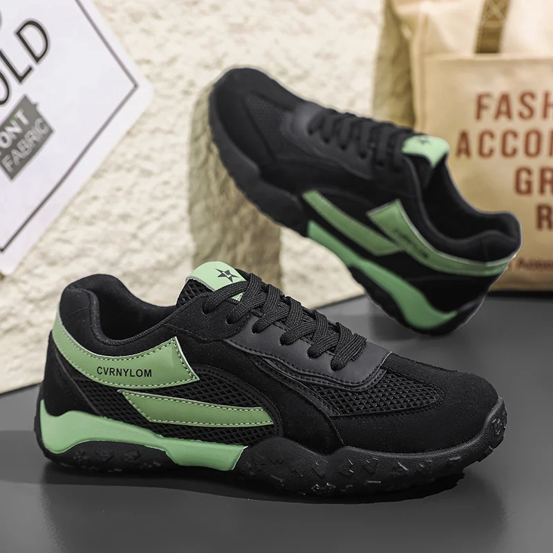 New Summer Men's Shoes, Breathable Mesh Skate Fashion Casual Comfortable Versatile Dad… — image 4