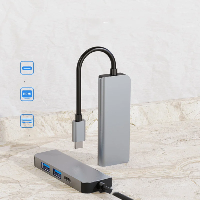 New Type-c Docking Station USB C Hub PD Fast Charging Four In One 4K — image 5