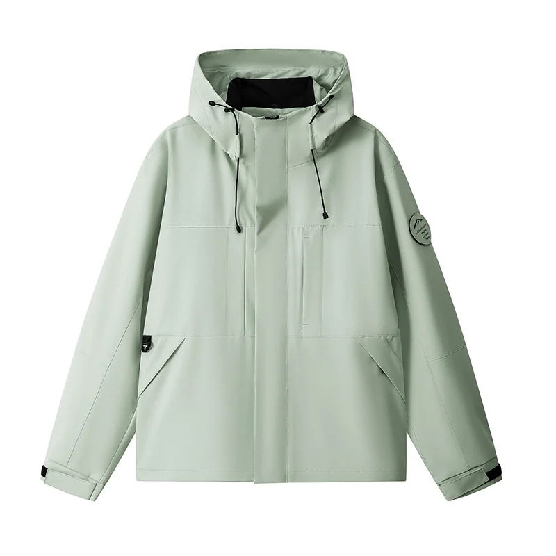 New Unisex Co-ed Hooded Shell Jacket — image 4
