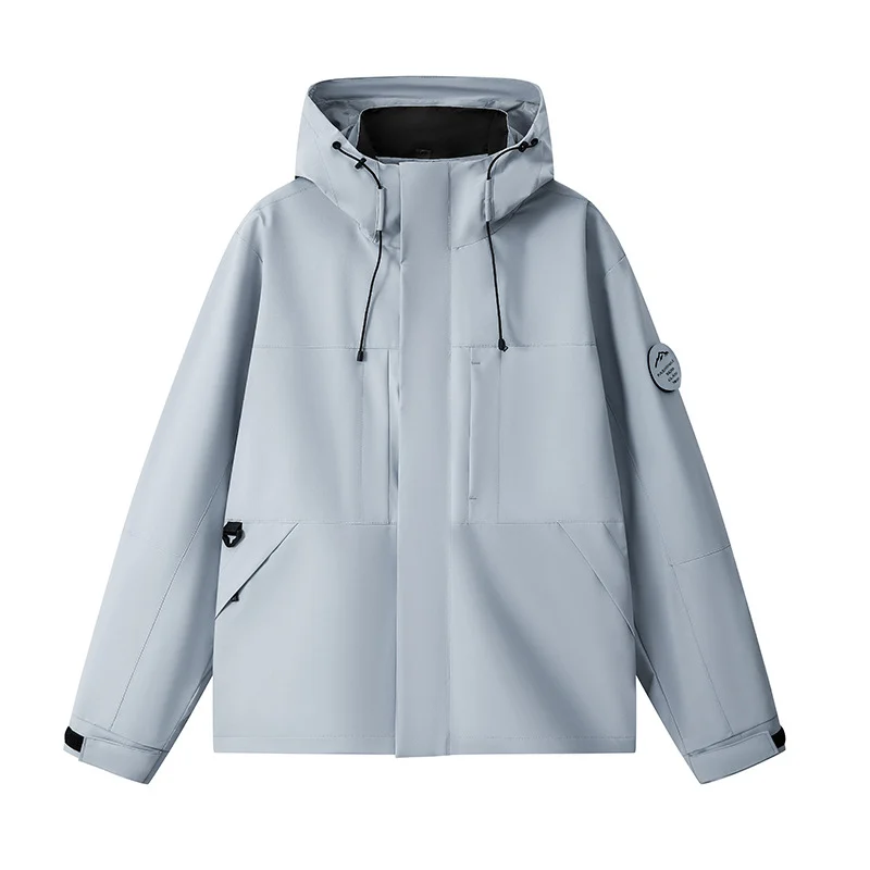 New Unisex Co-ed Hooded Shell Jacket — image 2