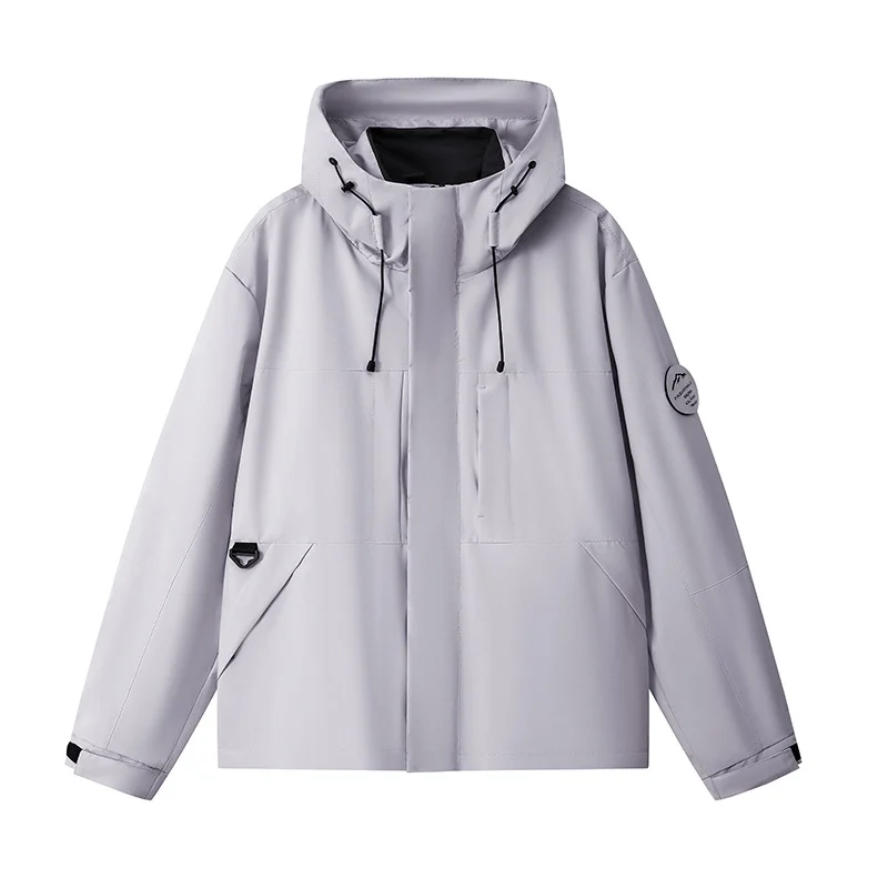 New Unisex Co-ed Hooded Shell Jacket — image 9