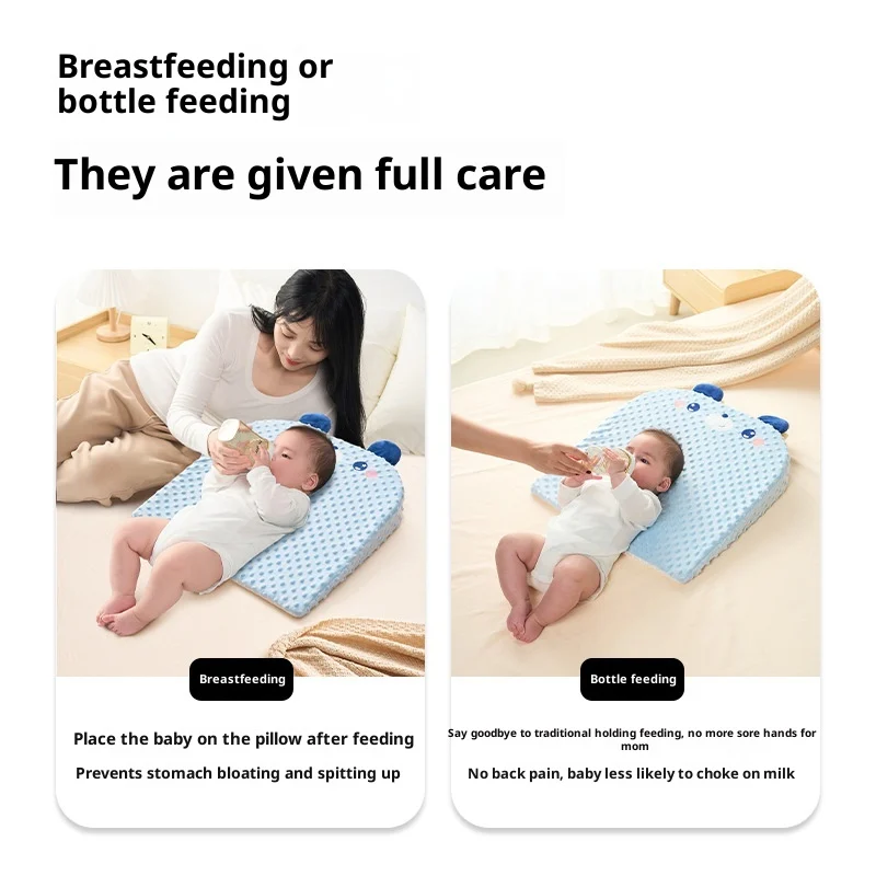 Newborn Anti-regurgitation Sloped Pillow Mat — image 6