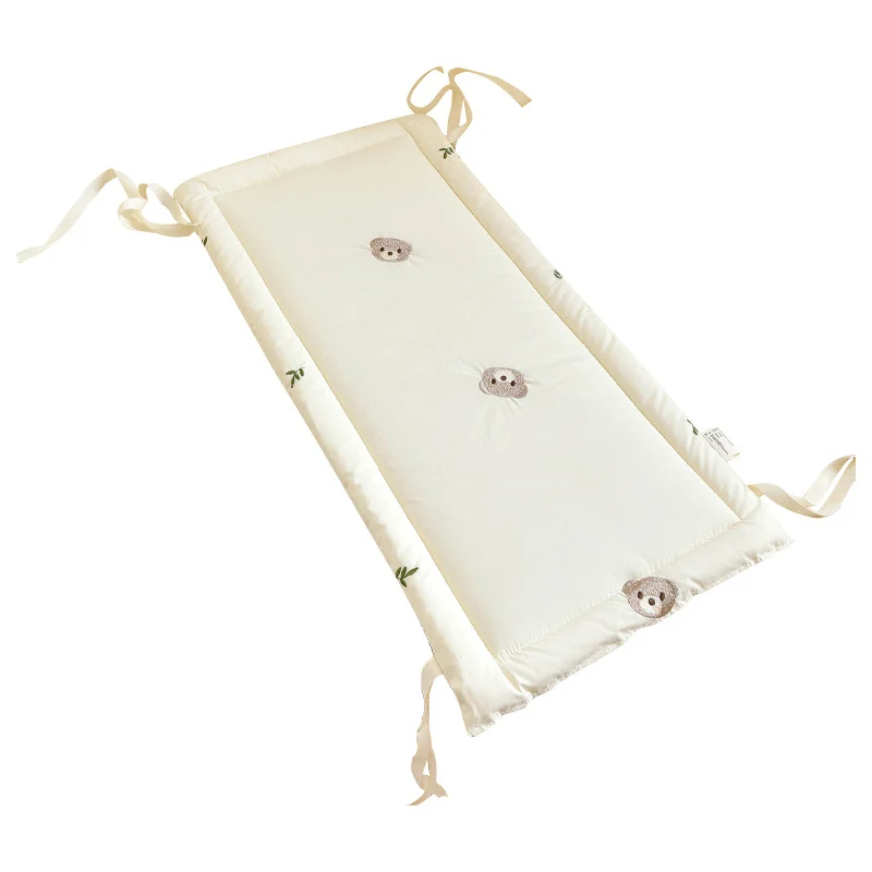 Newborn Baby Cartoon Embroidery Anti-collision Bed Fence — image 6