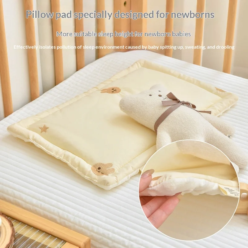 Newborn Baby Pure Cotton Bean Pillow — image 3