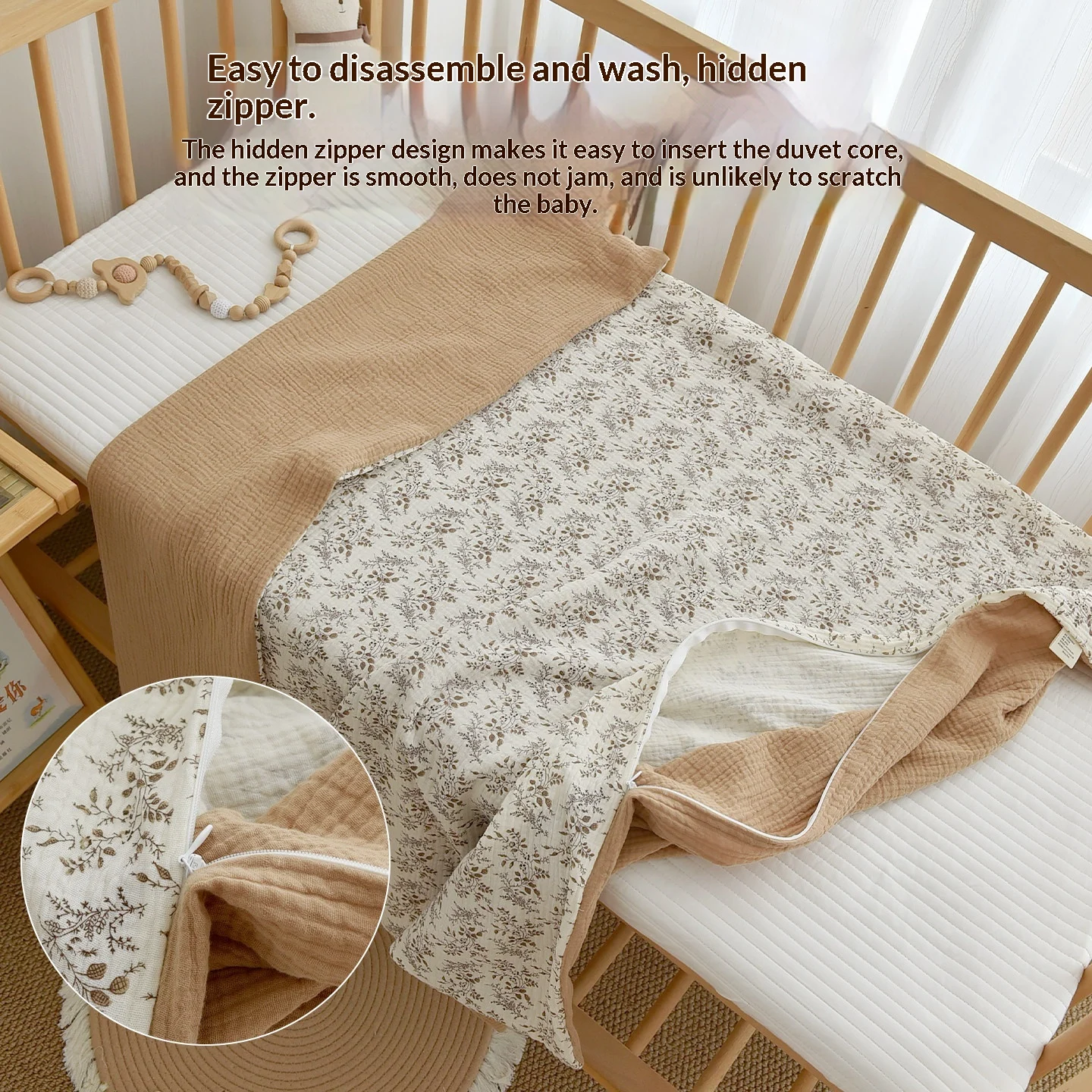 Newborn Baby Pure Cotton Class A Duvet Cover — image 3