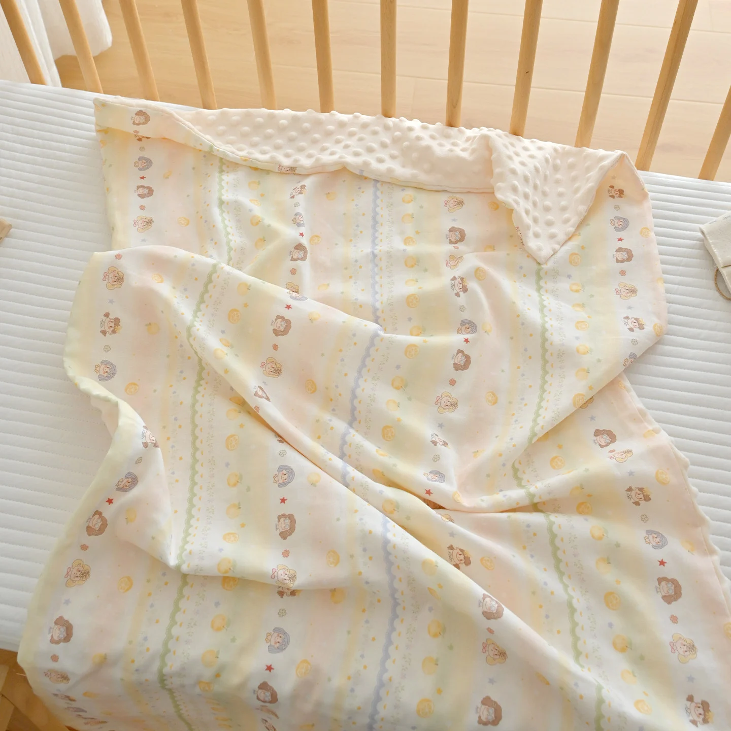 Newborn Baby Pure Cotton Class A Gauze Mattress Cover — image 3