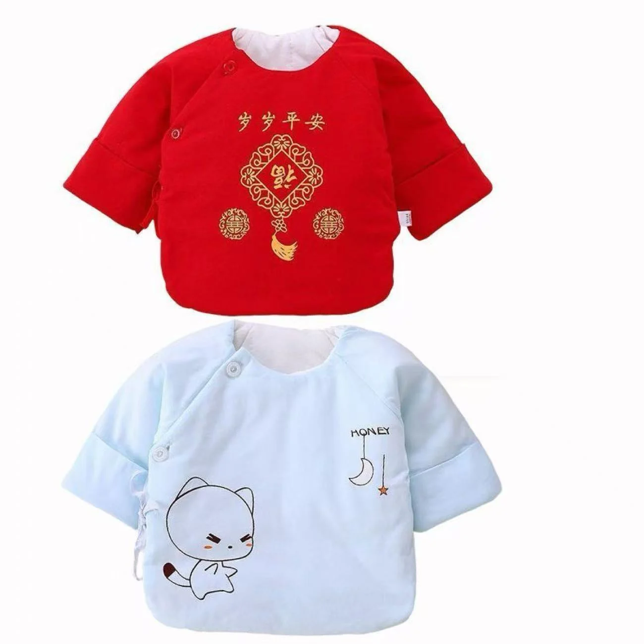 Newborn Thin Cotton Half-back — image 4