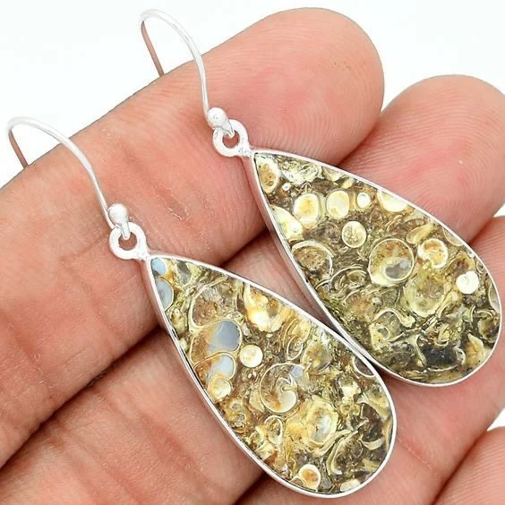 Niche Creative Blue Enamel Earrings For Women — image 7